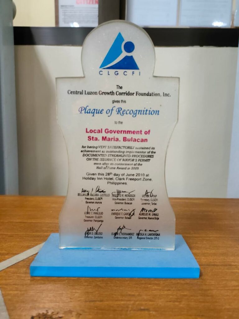 Documented Streamlined Procedures on the Issuance of Mayor's Permit