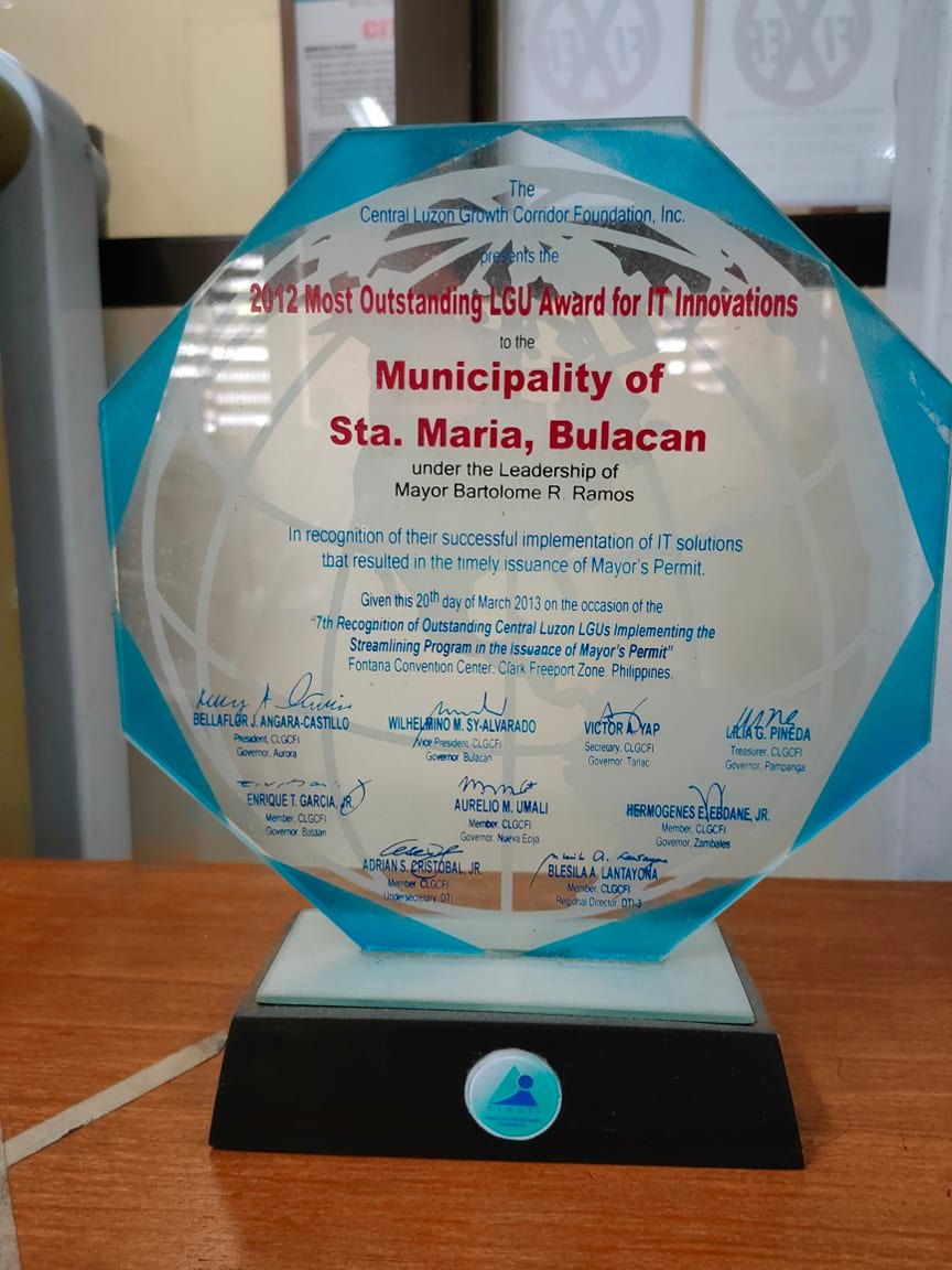 Most Outstanding LGU for I.T. Innovations